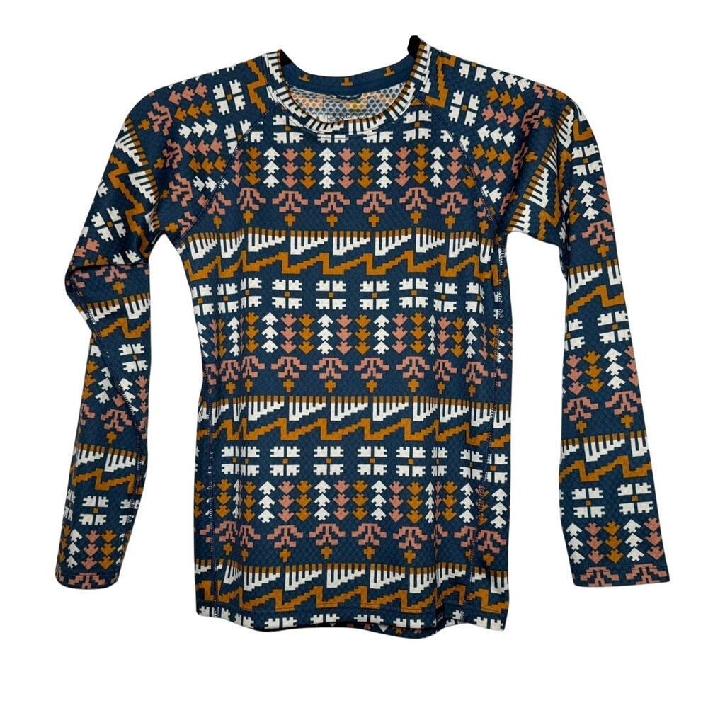 Kid's Patagonia Capilene Midweight Crew Baselayer Sz M